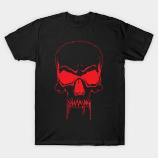 Red Skull Design T-Shirt